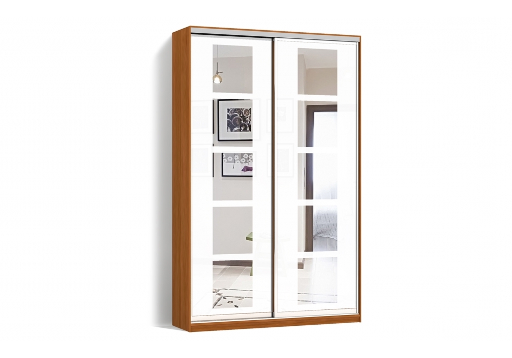 

Шкаф-купе Luxe 2 двери Пескоструй/Пескоструй рисунок 58-58 цвет Ольха CLS - I 110 x 230 x 45 см