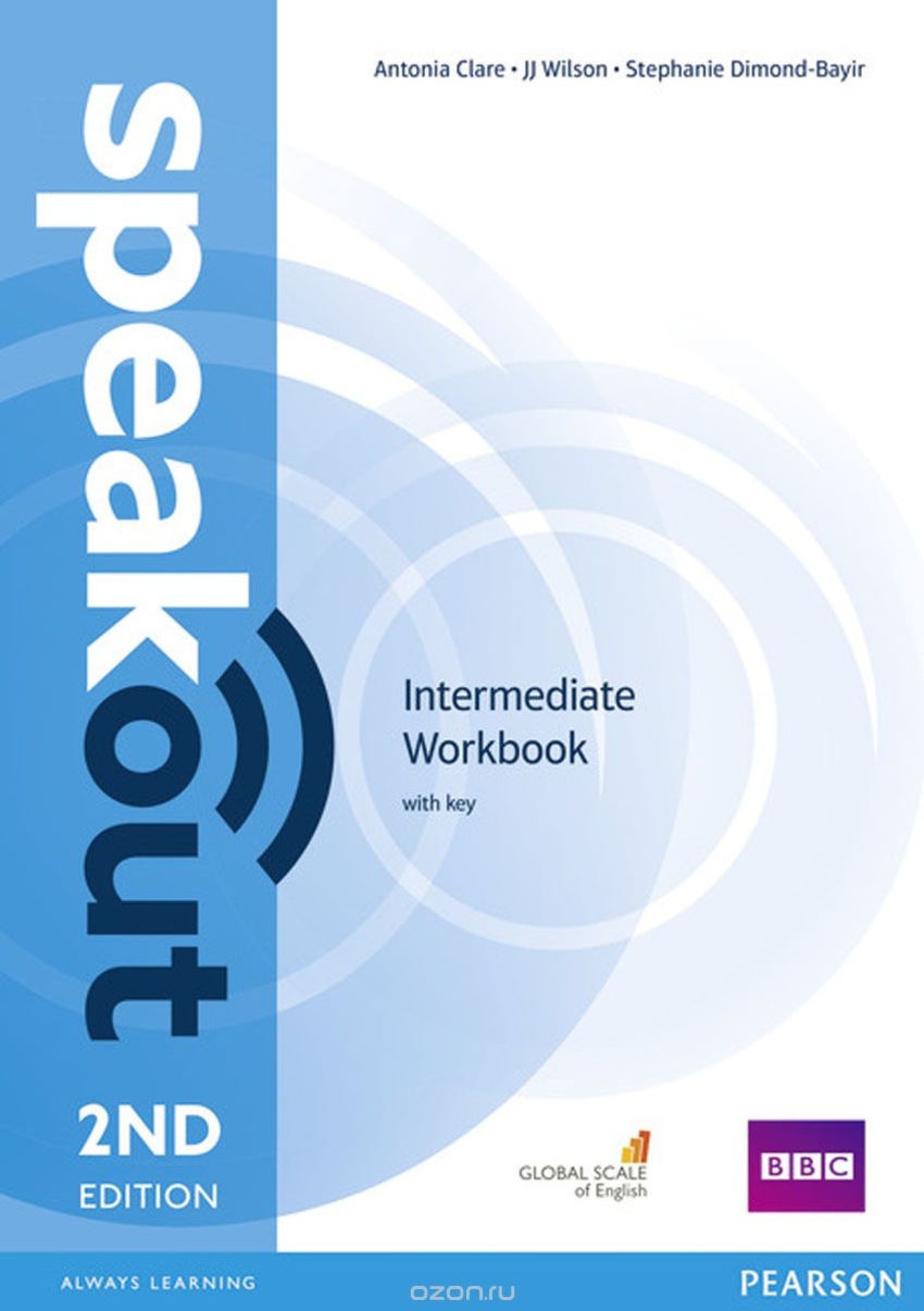 

Книга Speakout 2nd ed. Intermediate Workbook with key