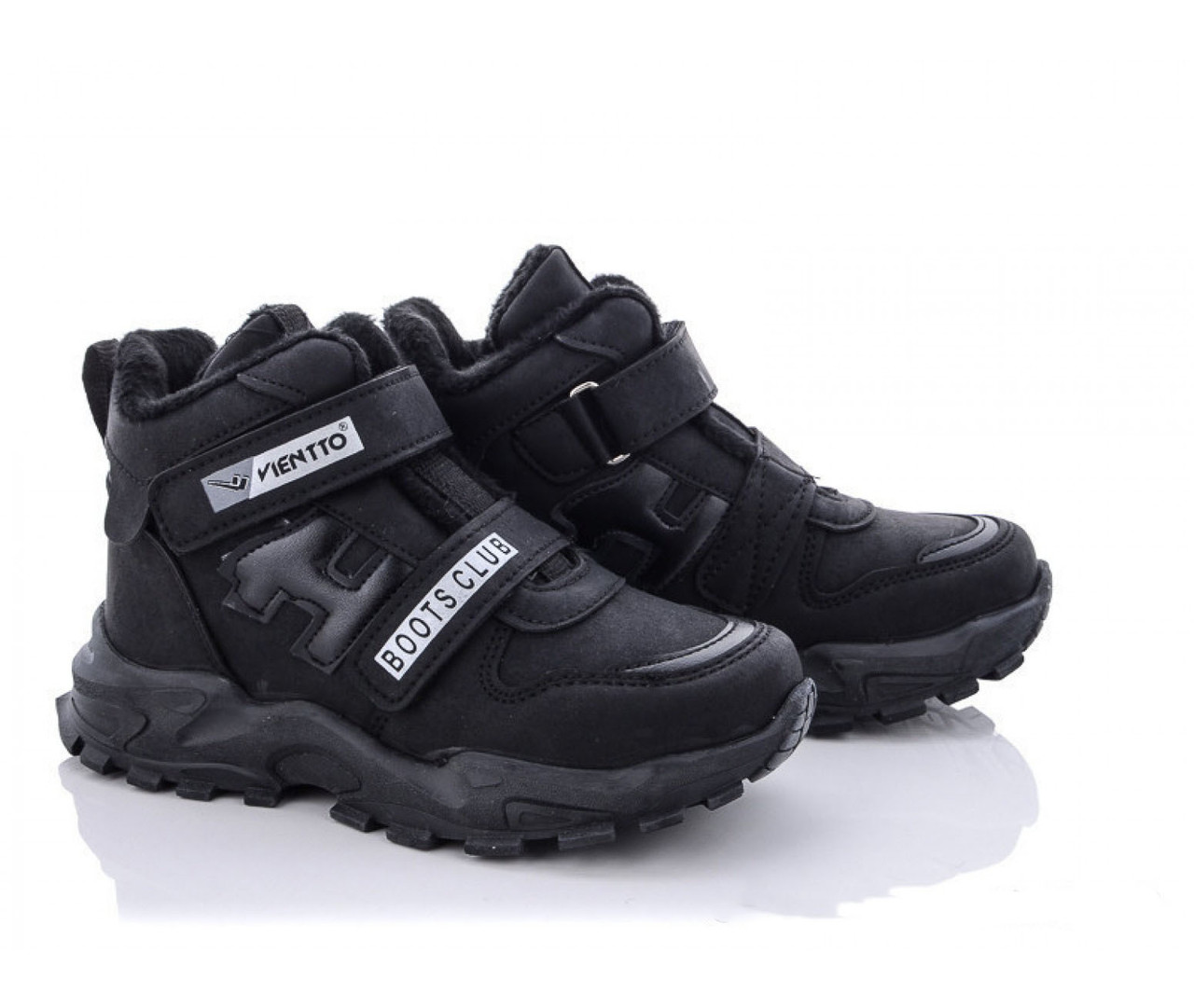 

Демисезонные ботинки для мальчиков Ok Shoes 3304/34 Черный 34