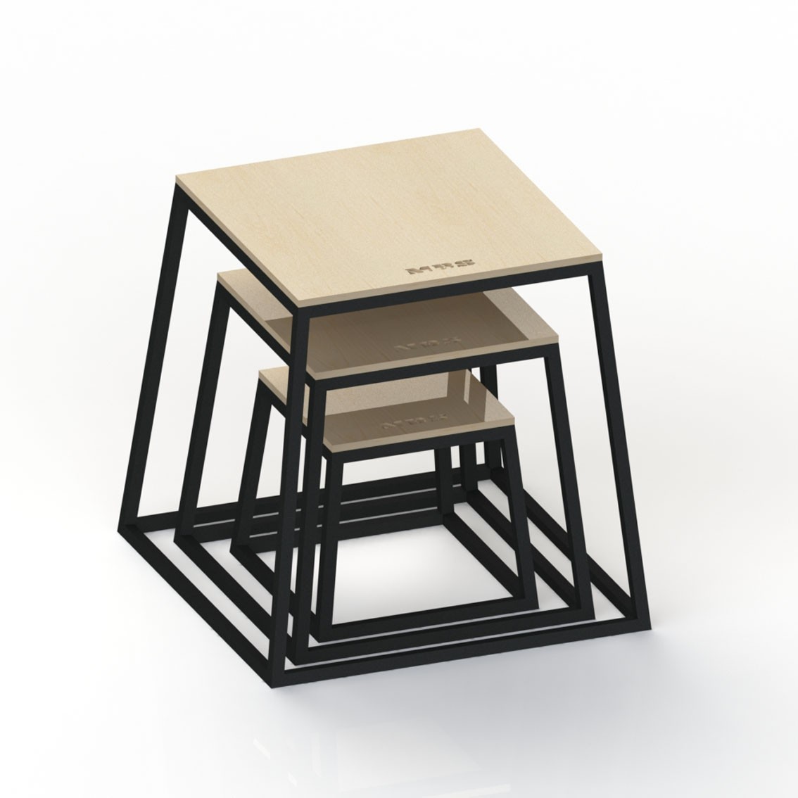 

Набор тумб для вышагивания для Crossfit тренировок /Плиометрический бокс тумба/ Плиометрические платформы