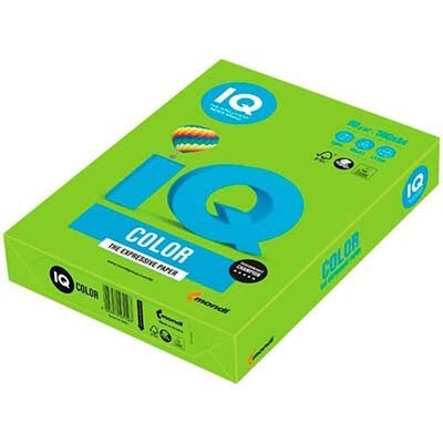

Папір кольоровий IQ А4 80 г/м2 Intensive LG46 зелена липа 500 аркушів (LG46/A4/80/IQ)