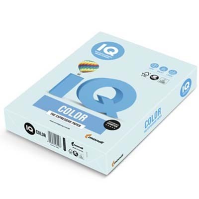 

Папір кольоровий IQ А4 160 г/м2 Pale BL29 Світло-блакитний 250 аркушів (BL29/A4/160/IQ)
