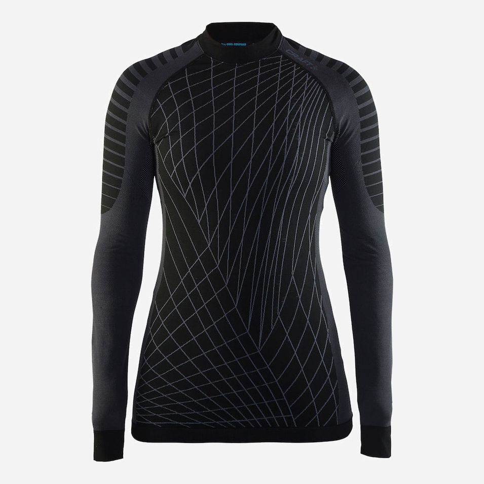 

Лонгслив Craft Active Intensity CN LS Woman 1905333-999985 XS Черный/Серый