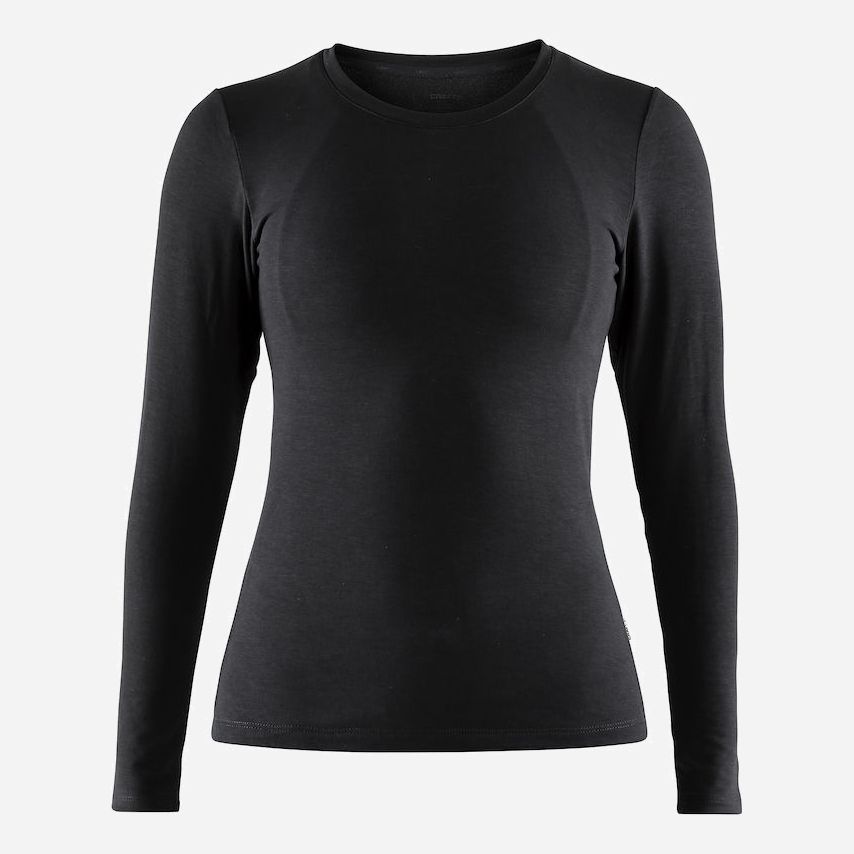 

Лонгслив Craft Essential Warm RN LS Woman 1906583-999000 L Черный