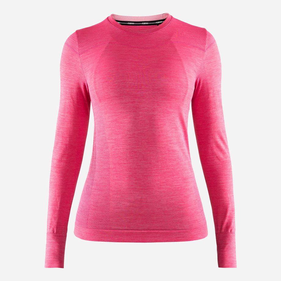

Лонгслив Craft Fuseknit Comfort RN LS Woman 1906592-B20000 L Розовый