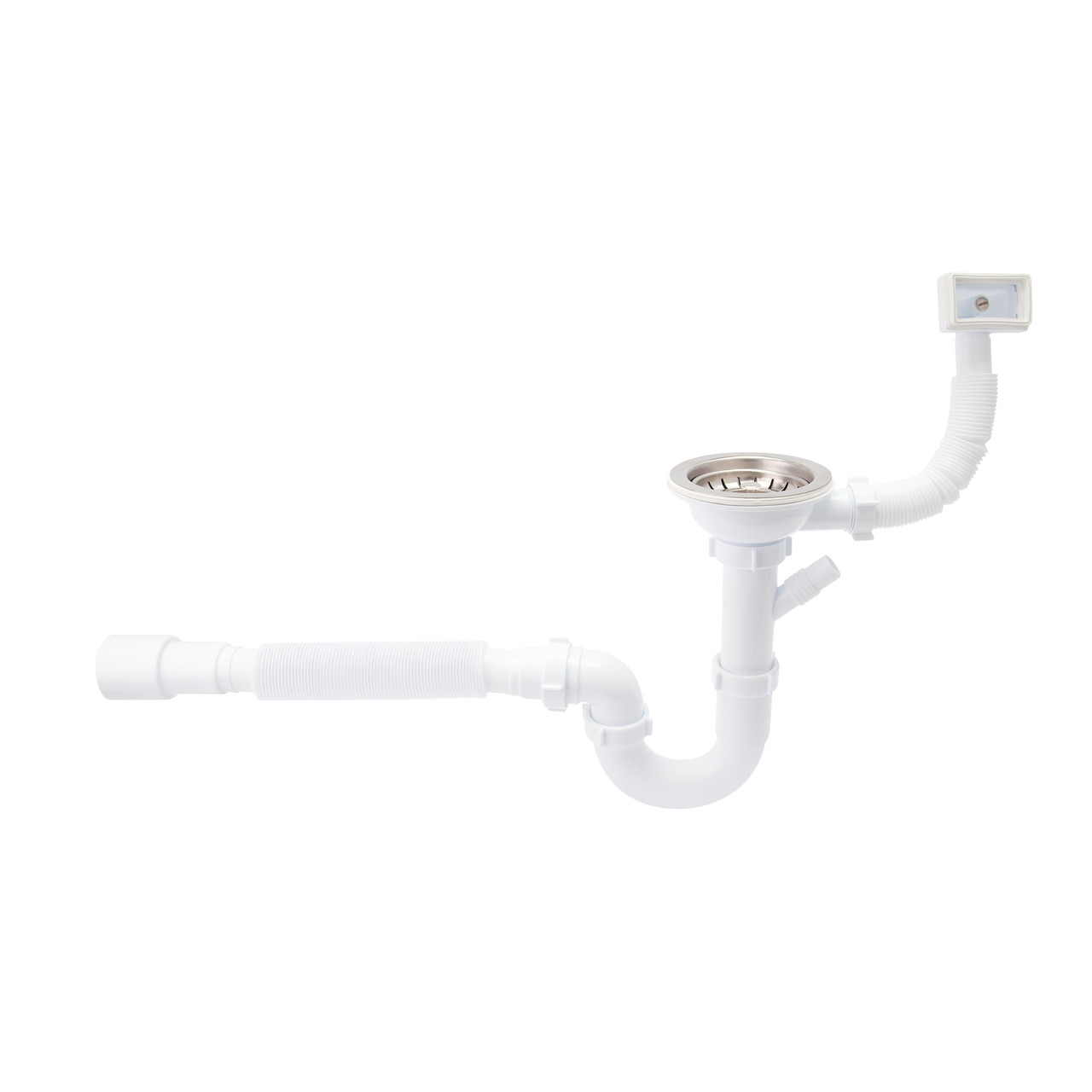 

Сифон для кухонной мойки Lidz (WHI) 60 05 M004 00
