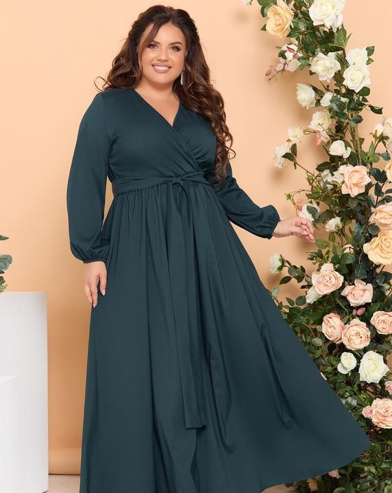 

Платье G&M k-84285 - Размер цвет бутылка, Платье G&M k-84285 52-54 Размер цвет бутылка