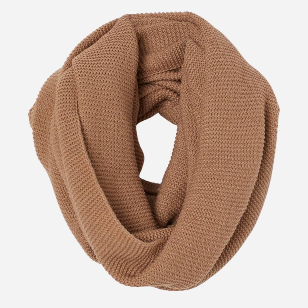 

Снуд H&M 610-7768870 65х150 см Темно-бежевый