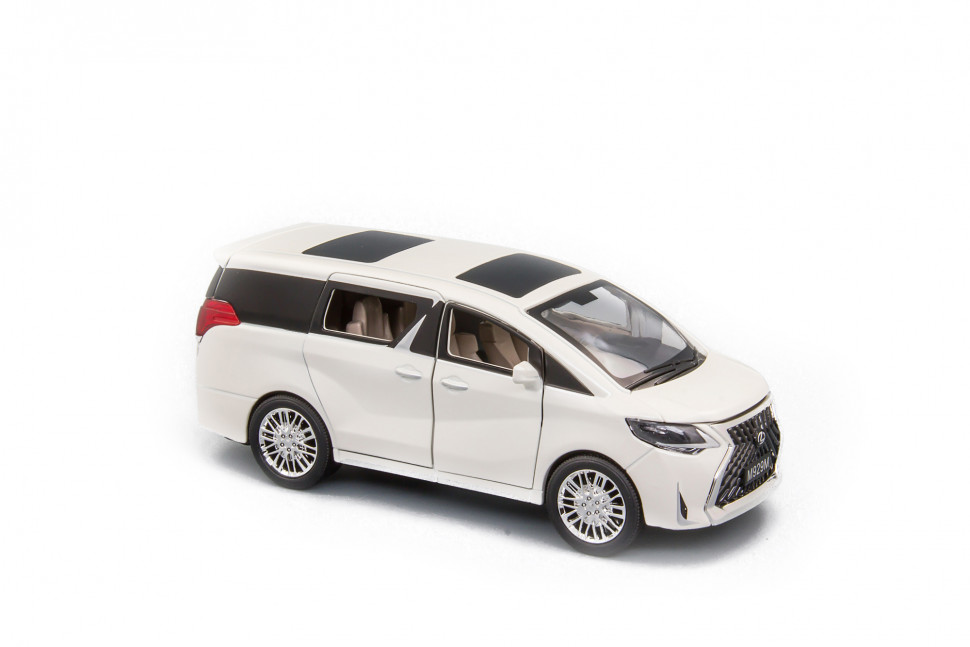

Машина Lexus LM AS-2809 металл, 1:24, 20см (Белый)
