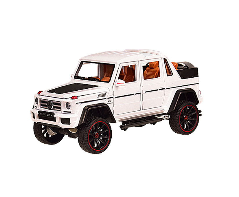 

Машинка металлическая 7579 Mercedes-Benz 1:24 "АВТОПРОМ" (Белый)