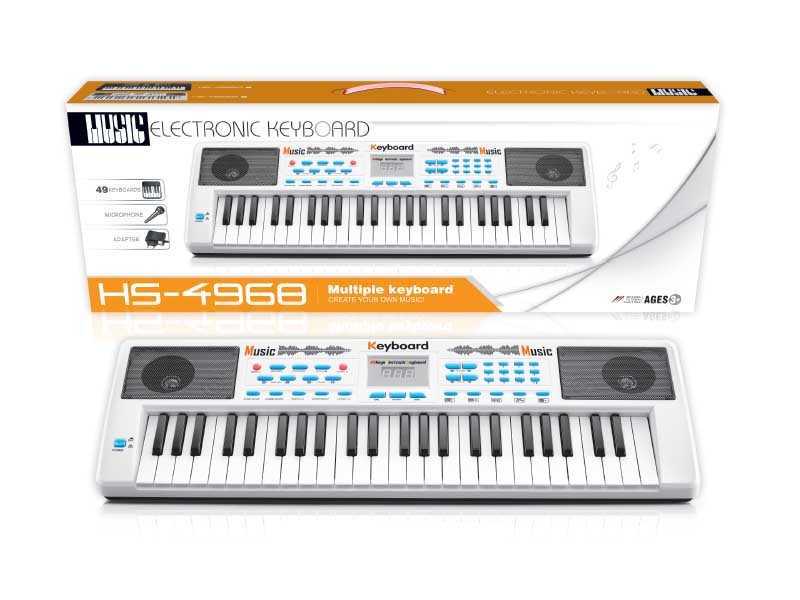 

Синтезатор игрушечный HS4968B, 49 клавиш