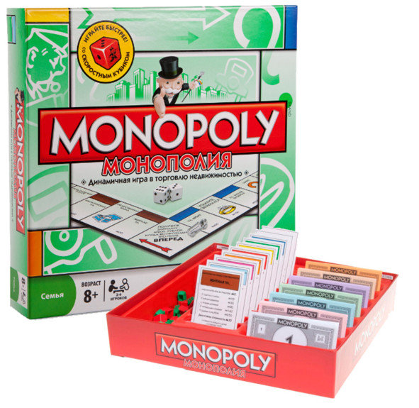 

Монополия(Monopoly), настольная игра на русском языке 6123