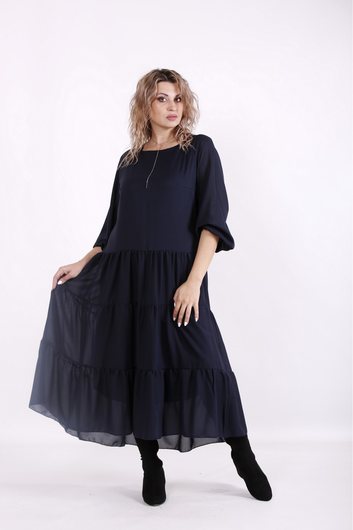 

Нарядное платье Maximoda ЕGS01597-2  синий, Нарядное платье Maximoda ЕGS01597-2 44 синий