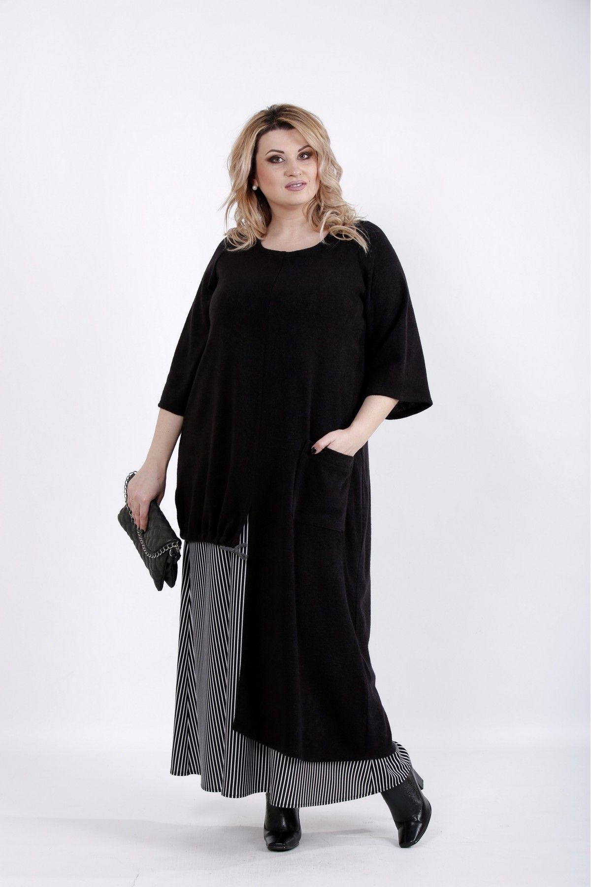 

Повседневное платье Maximoda EGS01022-3  черный, Повседневное платье Maximoda EGS01022-3 66 черный