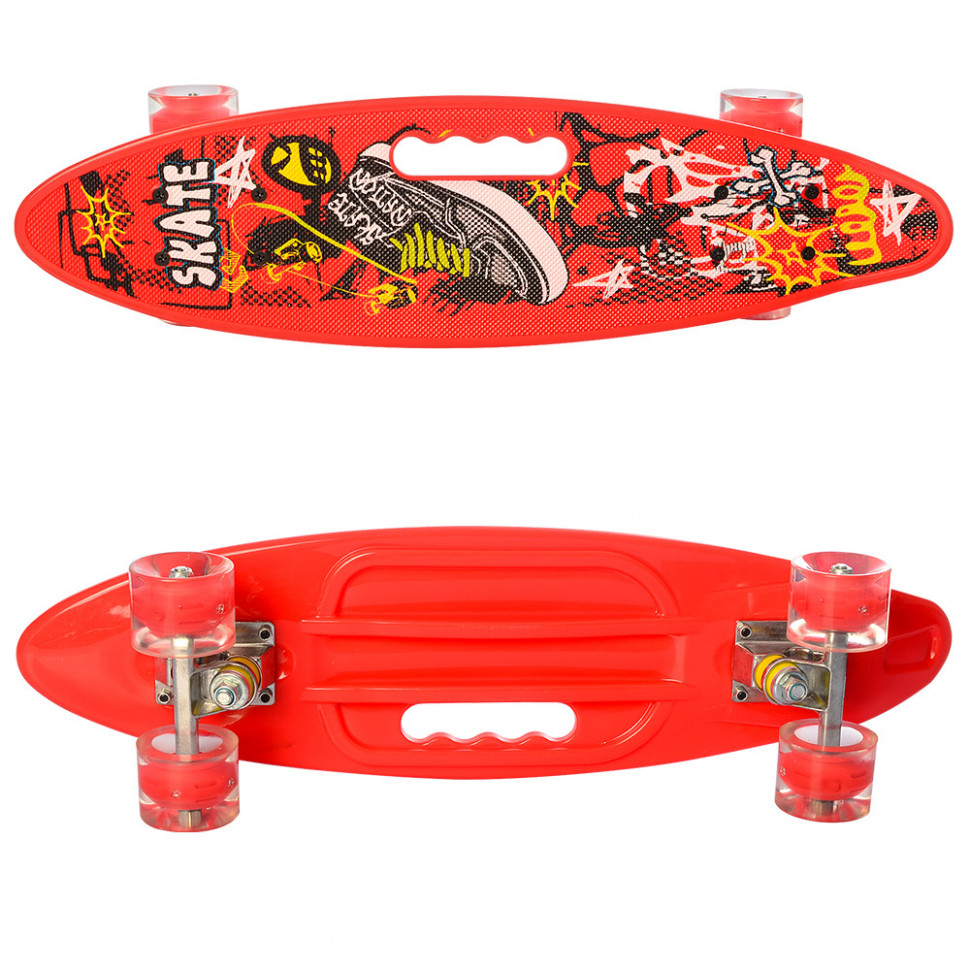 

Скейт пенни-борд MS 0461-2 (Красный)