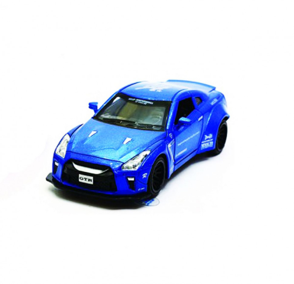 

Машинка металлическая 7862 "Nissan GTR" "Автопром" 1:32 (Синяя)