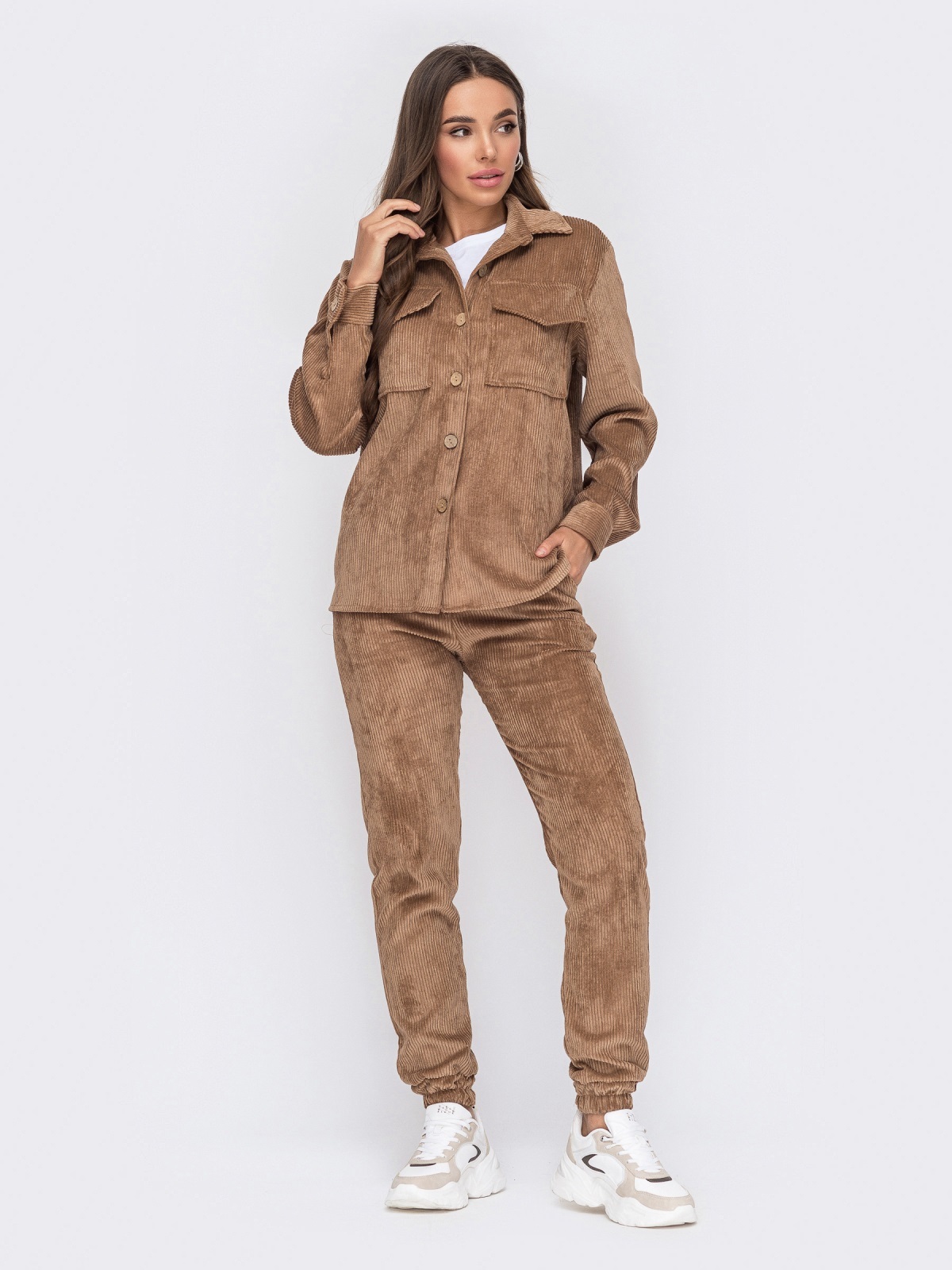 

Велюровый спортивный костюм Maximoda ЕМО23027 42-44 коричневый
