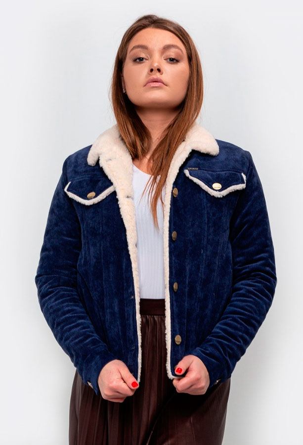 

Куртка DASTI Denim на овчине синяя, Куртка DASTI Denim на овчине синяя XS
