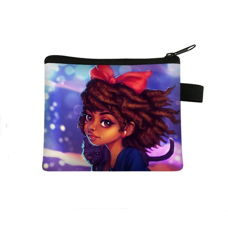 

Косметичка Африка мини, разноцветный фон размер 13,5х11см Cosmo Shop