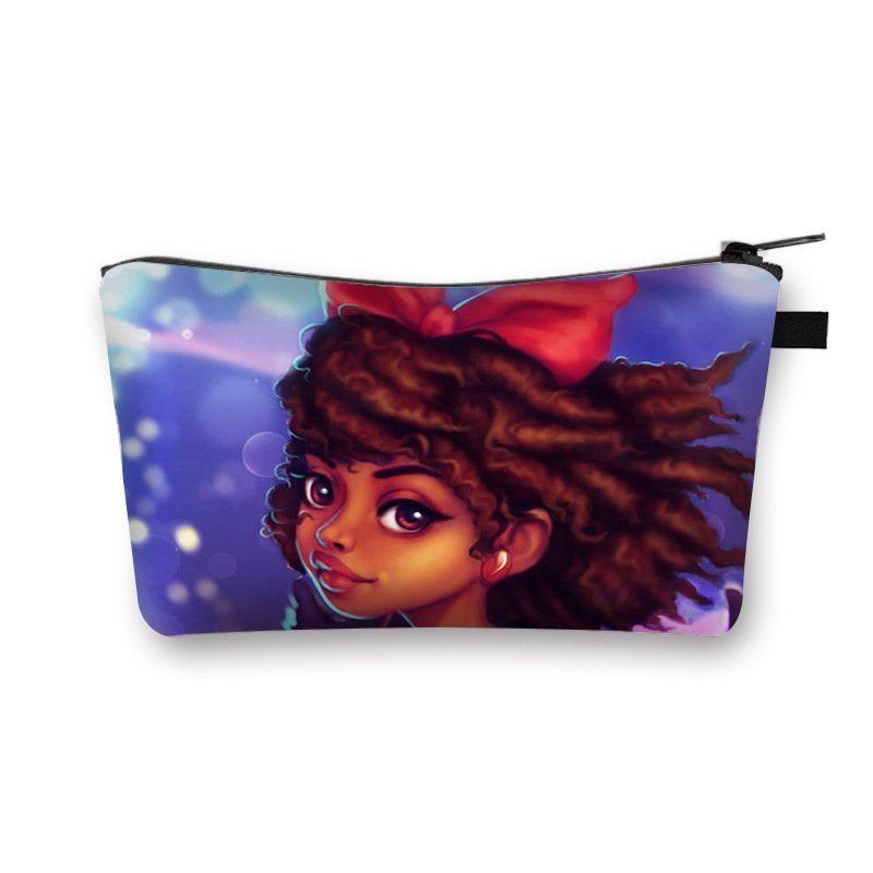 

Косметичка Африка, разноцветной фон, размер (21,5х15,5)х13,5х5,5см Cosmo Shop