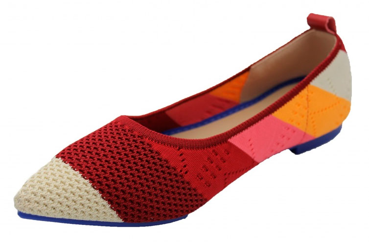 

Балетки DASTI Air Point красные геометрия 35 размер