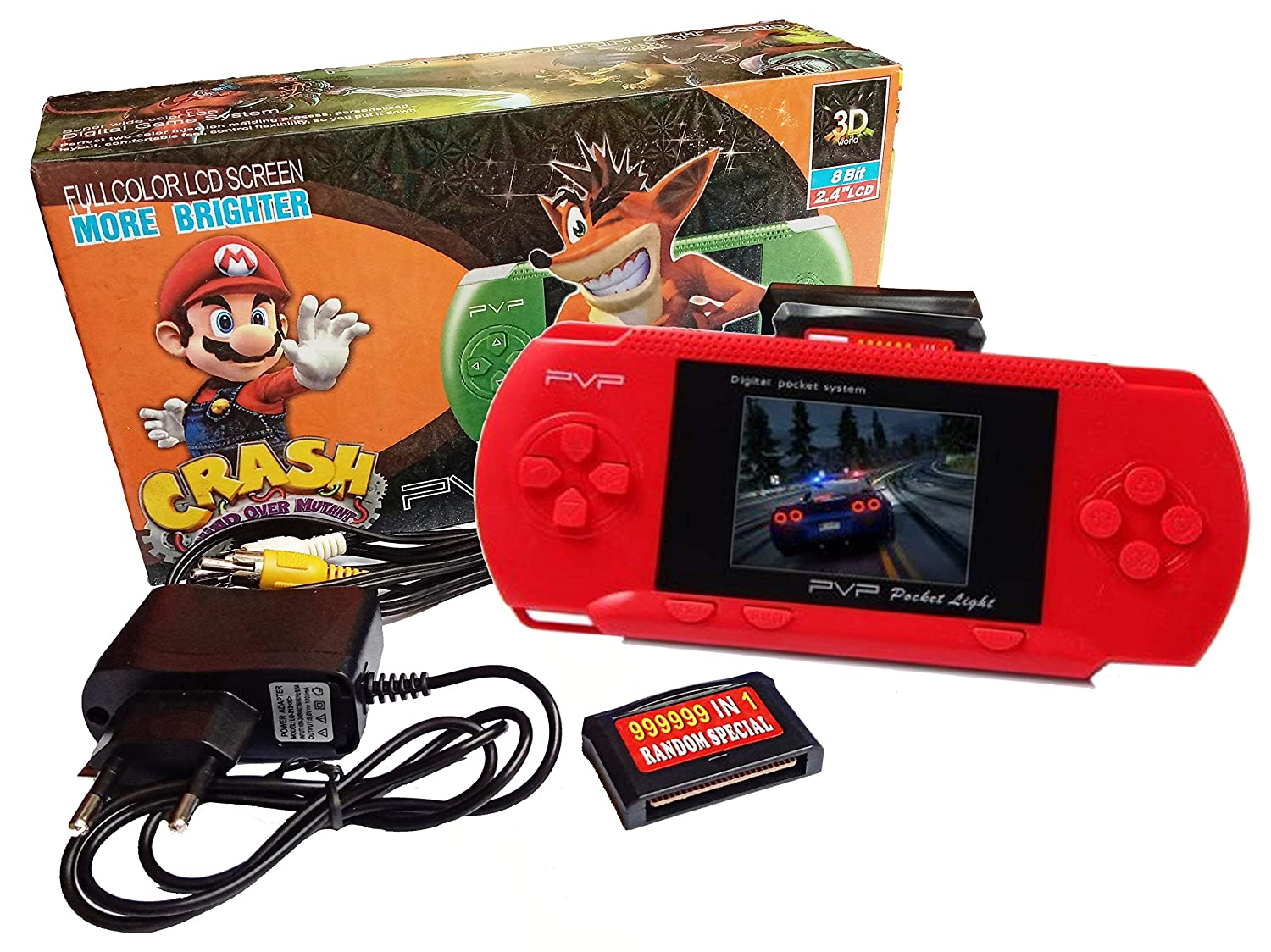 

Игровая консоль Crash PVP station light 3000 БЕЗ ДЖОЙСТИКА Red (8065)