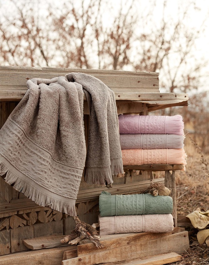 

Набор махровых полотенец Sikel Bamboo Alacati 70x140 (6 шт) 8681049358073