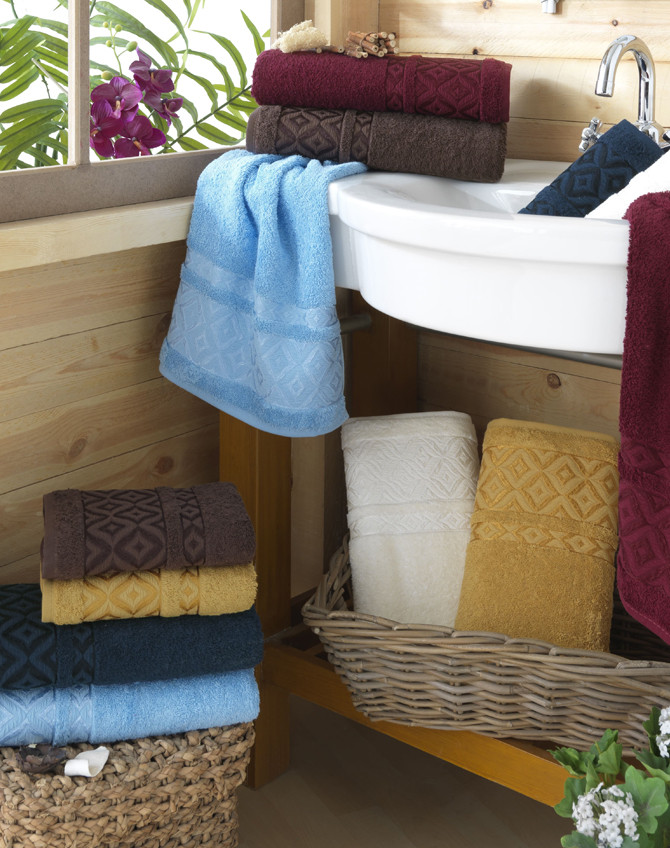 

Набор махровых полотенец Sikel Cotton Prizma 70x140 (6 шт) 8681049352262