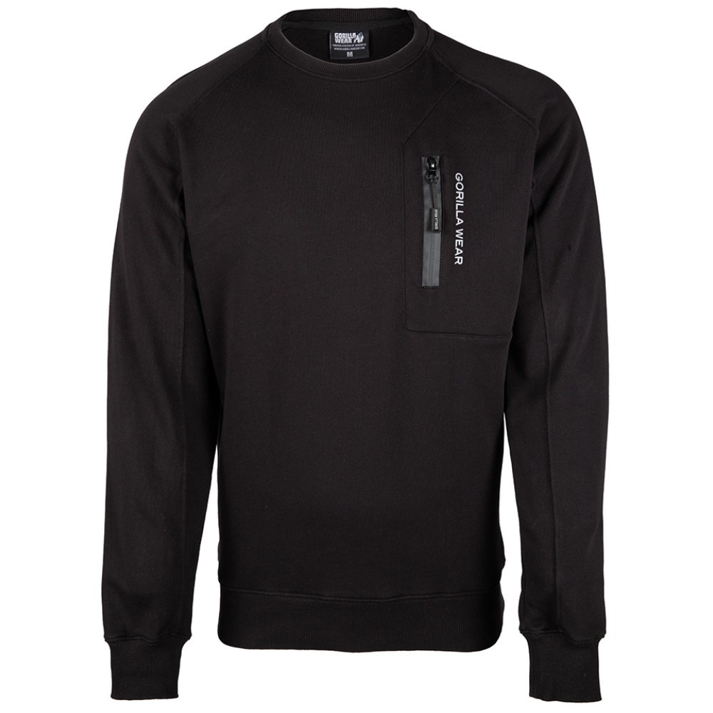 

Свитшот Gorilla Wear Newark  Черный, Свитшот Gorilla Wear Newark 2XL Черный