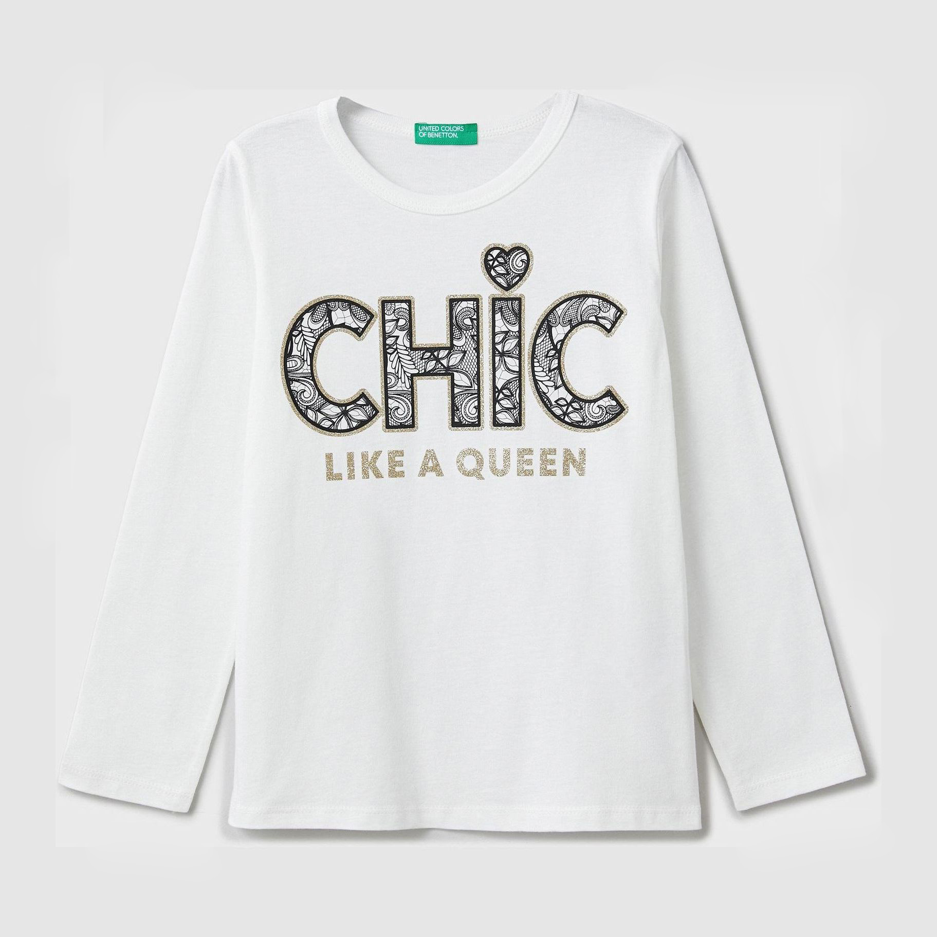 

Футболка с длинными рукавами United Colors of Benetton 3096C14SN.G-074 140 см L