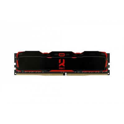 

Модуль памяти GOODRAM IRDM X Black DDR4 3200MHz 8GB (IR-X3200D464L16SA/8G)