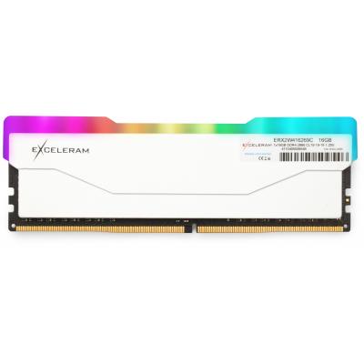 

Модуль памяти для компьютера DDR4 16GB 2666 MHz RGB X2 Series White eXceleram (ERX2W416269C)