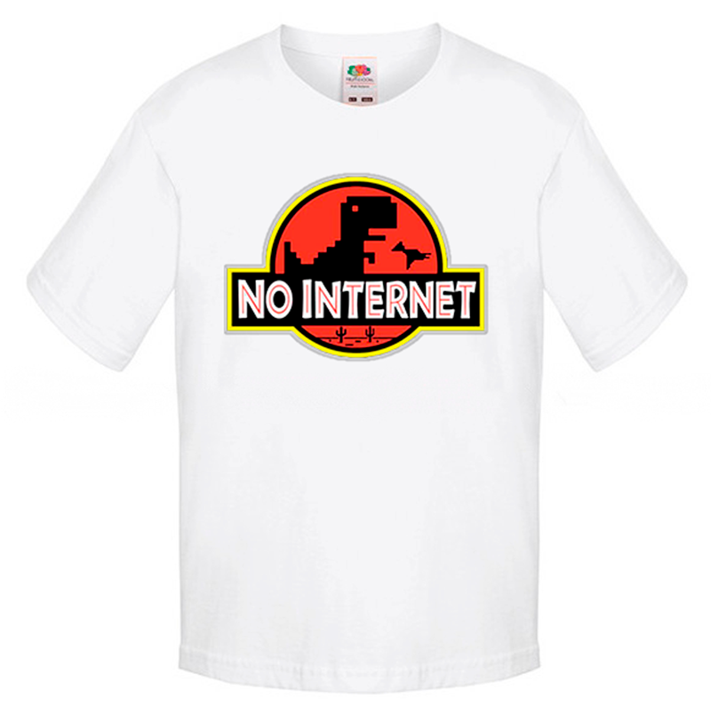 

Футболка Fruit of the Loom no internet Белый 140 см BNOM140