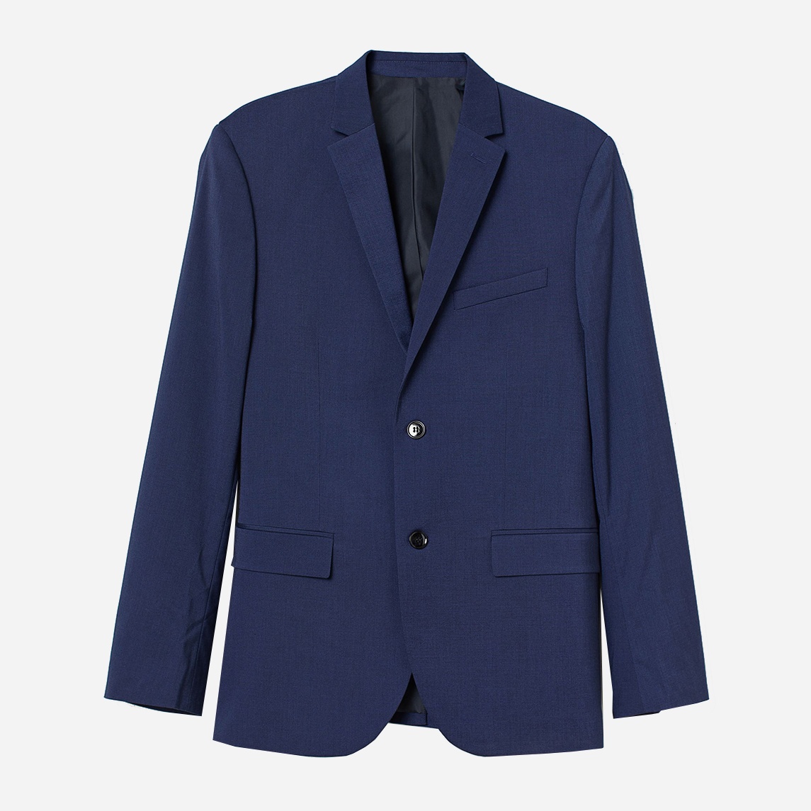 

Пиджак H&M 713986  Синий, Пиджак H&M 713986 46 Синий