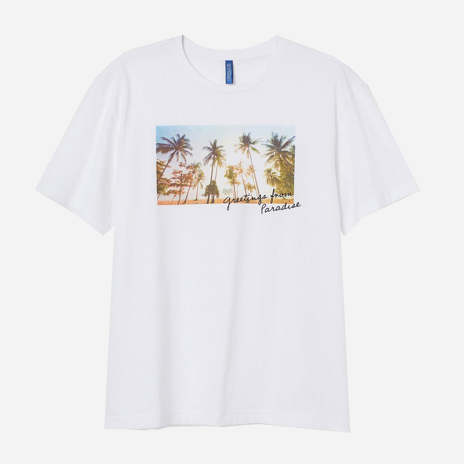 

Футболка H&M 684021 XL Белая