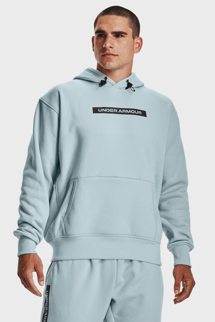 

Мужское голубое худи UA DNA HOODIE Under Armour MD 1366438-478