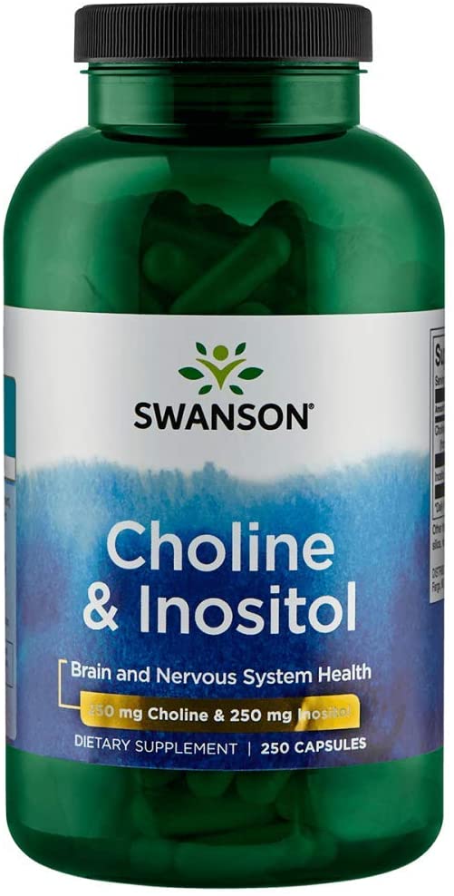 

Витамины Swanson Choline & Inositol 250 капсул (4384302572)
