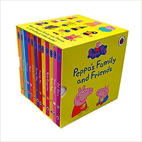 

Книга на английском языке Peppa's Family and Friends Collection (12 Board Books) от автора Neville Astley and Mark Baker и издательства Penguin Books из Великобритании
