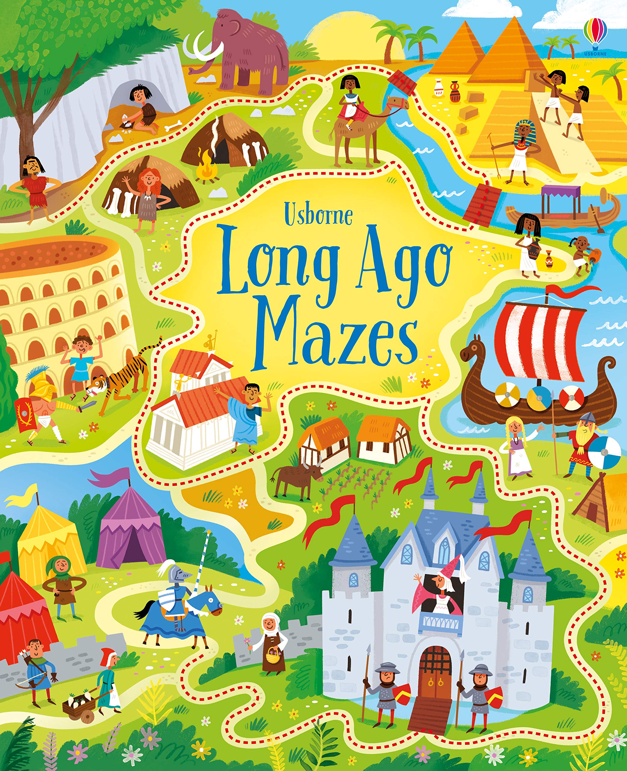 

Книга на английском языке Long Ago Mazes от издательства Usborne Publishing Ltd из Великобритании