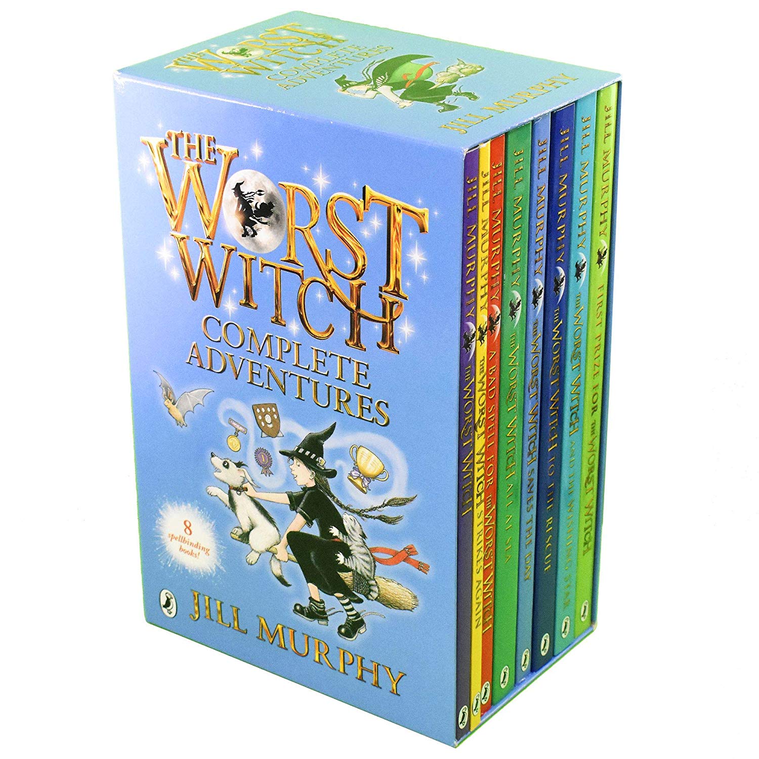 

Книга на английском языке The Worst Witch - Complete Adventures (8 books) от автора Jill Murphy и издательства Penguin Books из Великобритании