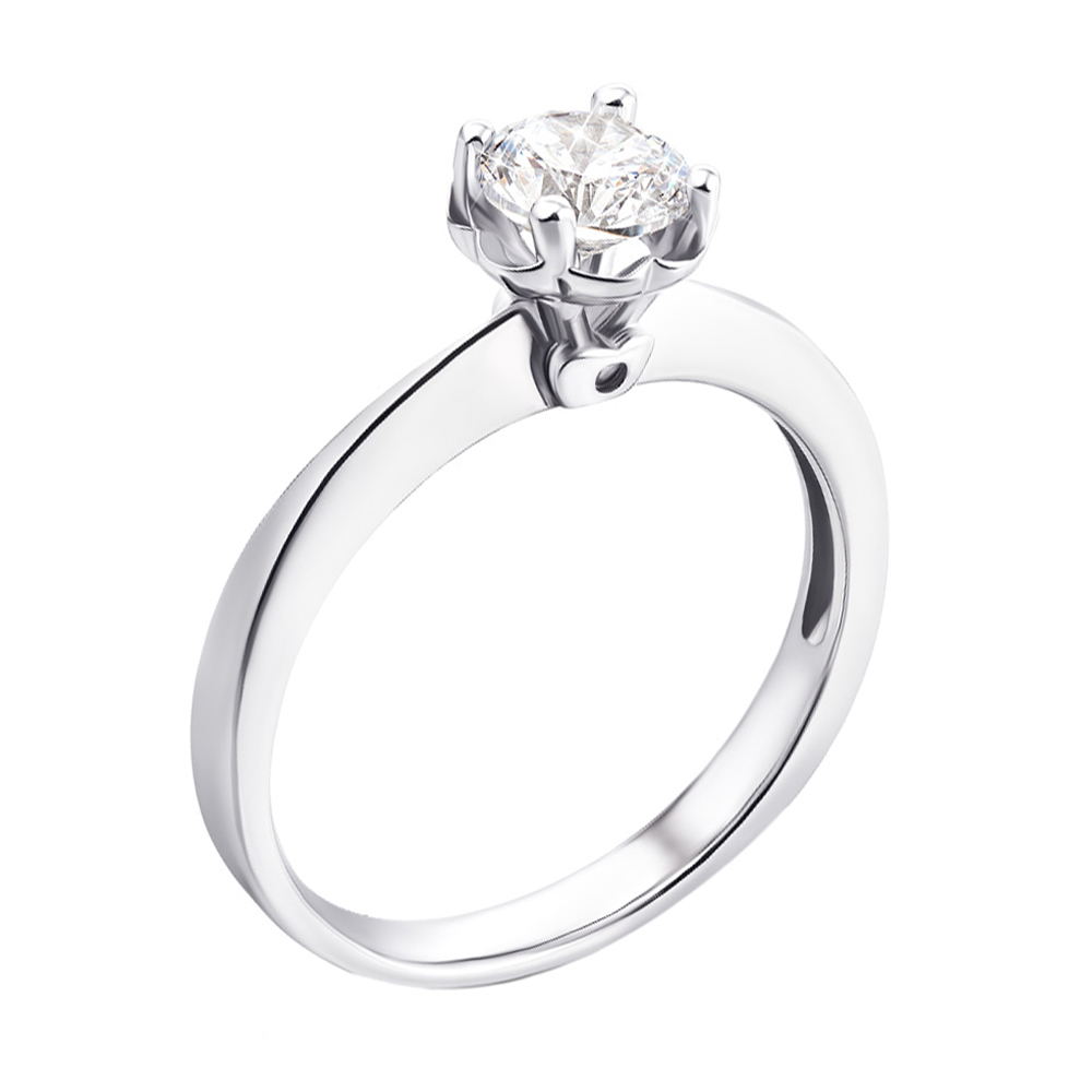 

Серебряное кольцо с цирконием 000118405 16 размера