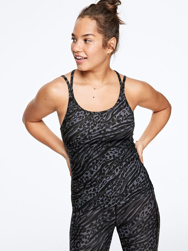 

Спортивная майка Victoria's Secret 142859338  Черная, Спортивная майка Victoria's Secret 142859338 XS Черная