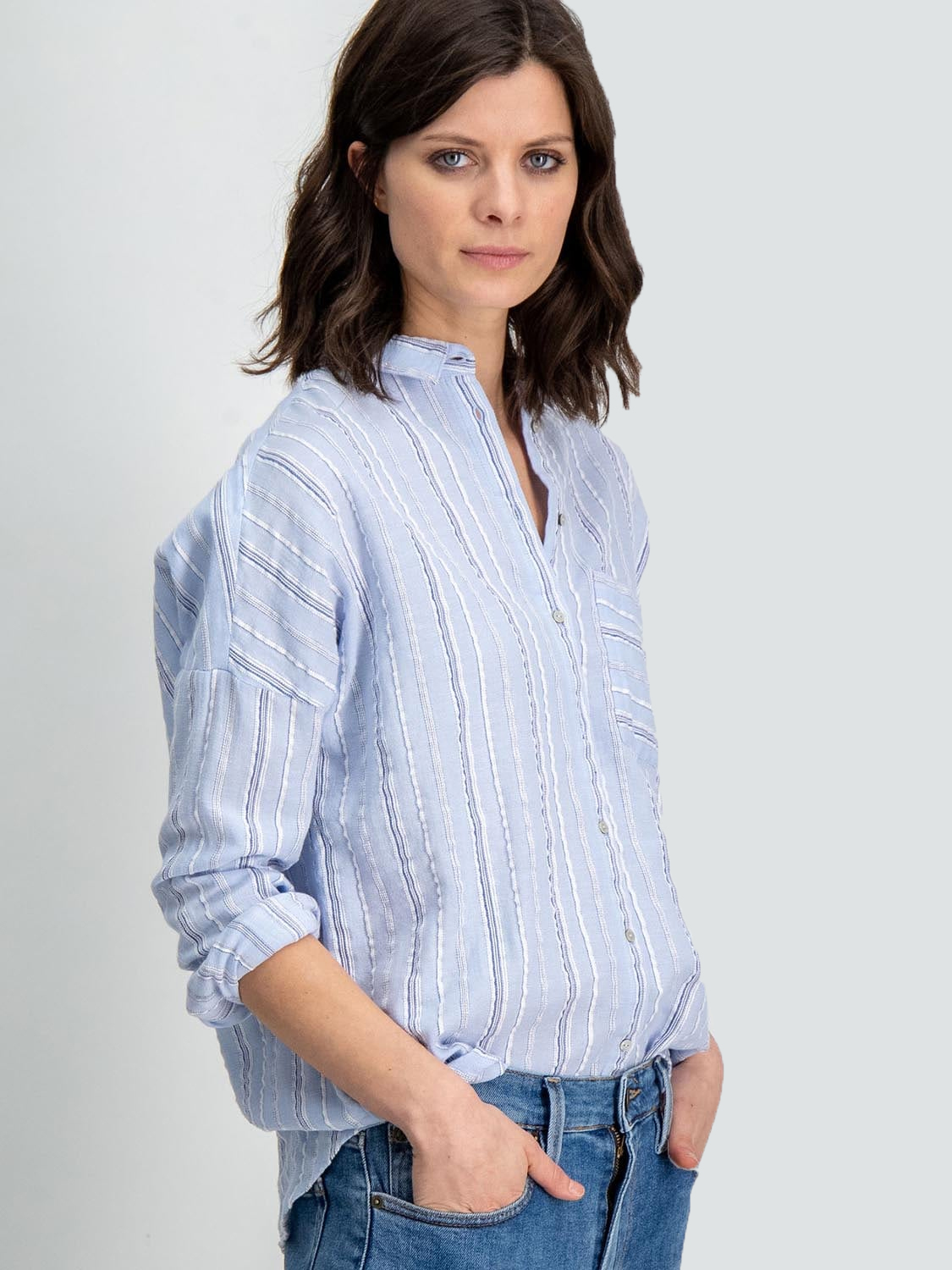 

Рубашка Garcia Jeans D90232/223  Голубая, Рубашка Garcia Jeans D90232/223 M Голубая