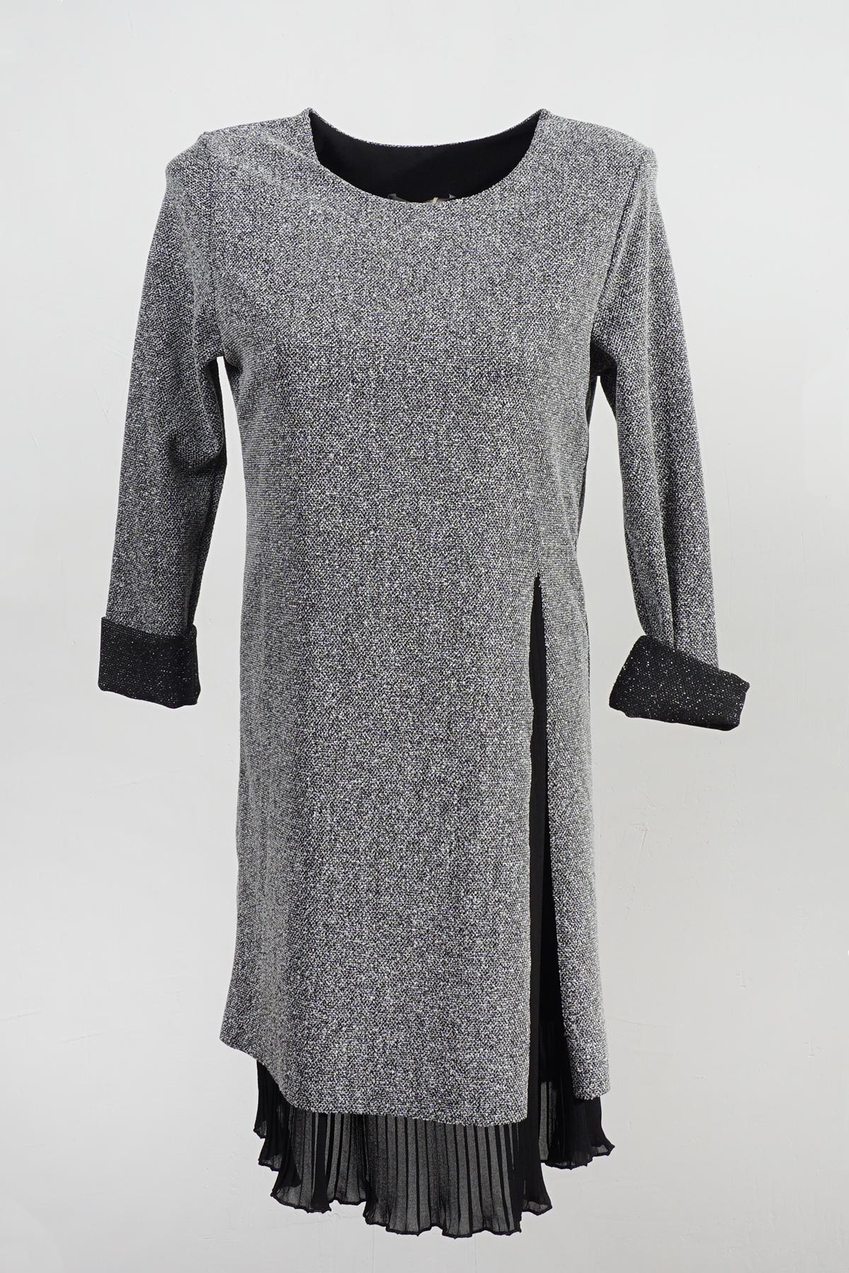 

Платье New Collection uni Серое (3-8197095_серый)