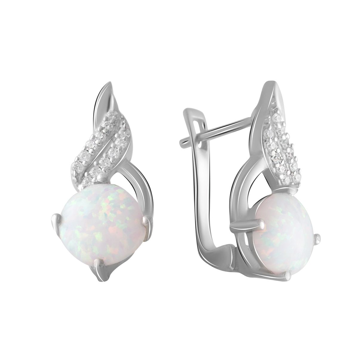 

Серебряные серьги jill с опалом 1.814ct