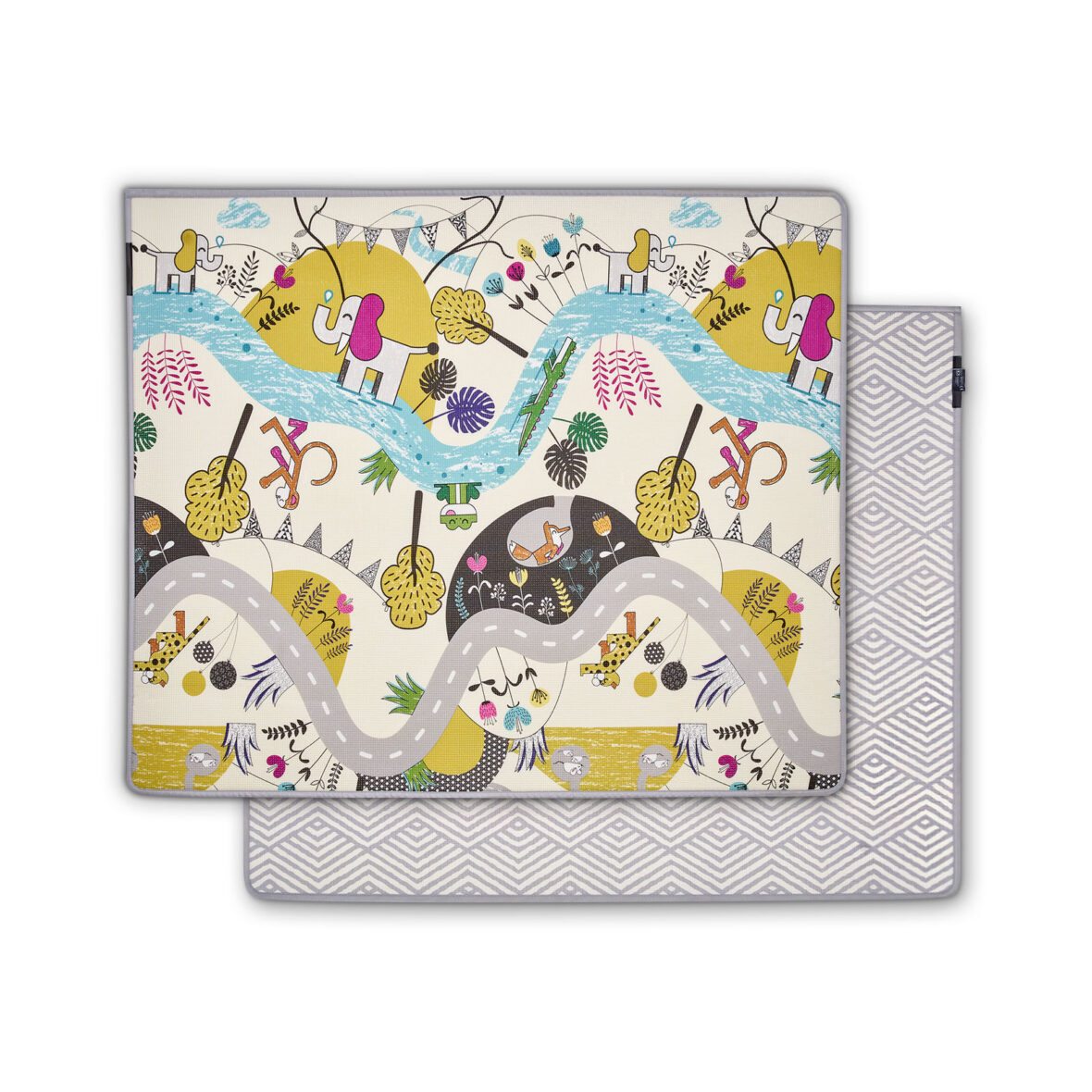 

Детский двусторонний коврик Kinderkraft Matty