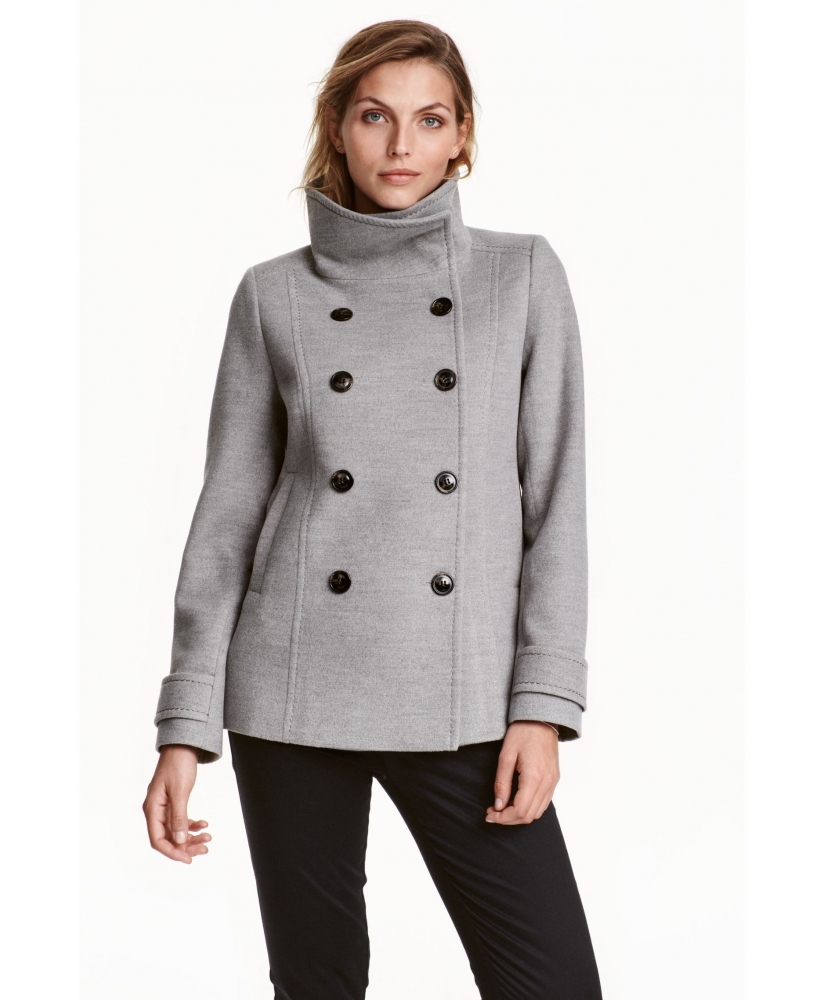 

Пальто H&M 33933  Сірий, Пальто H&M 33933 38 Сірий