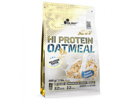 

Заменитель питания Olimp Hi Protein Oatmeal 900 грамм Вкус Натуральный