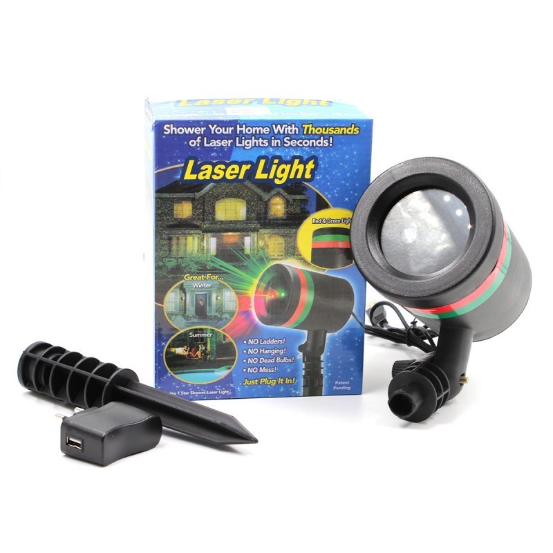 

Лазер уличный Star shower Laser Light 908 новогодний проектор для праздничного украшения помещений