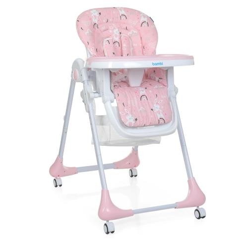 

Стульчик для кормления Bambi (M 3233 Rabbit Girl Pink)